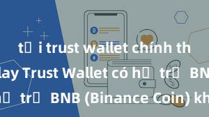 tải trust wallet chính thức từ ch play Trust Wallet có hỗ trợ BNB (Binance Coin) không?